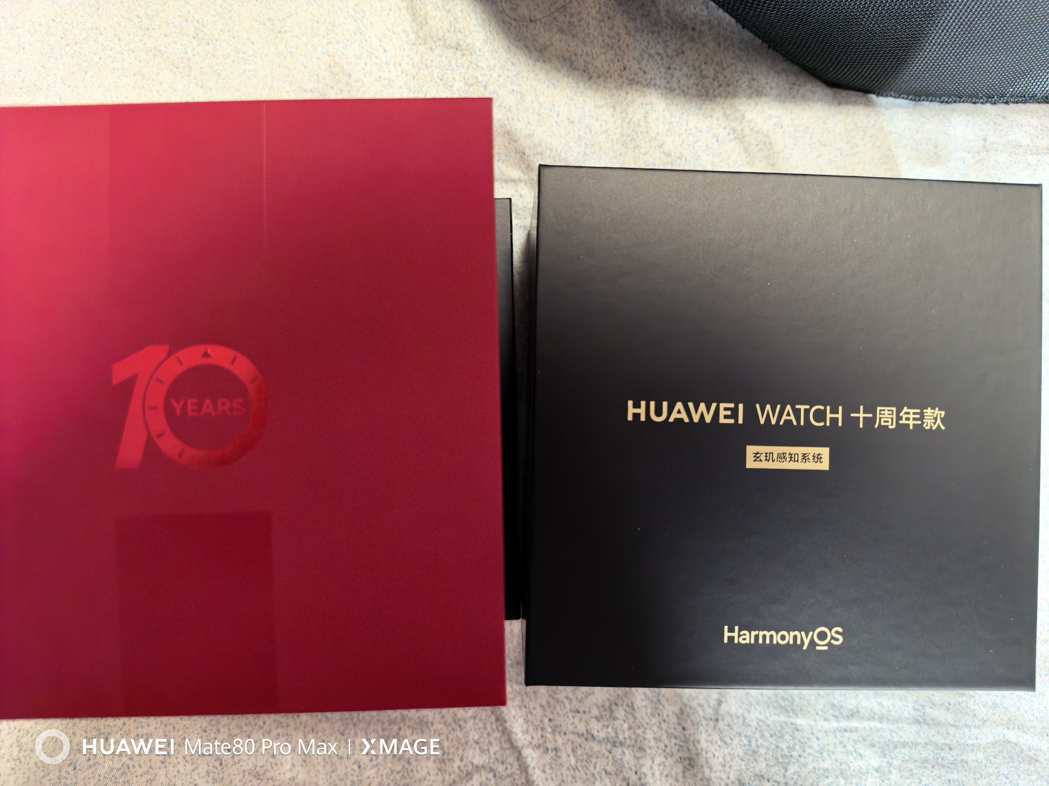 华为（HUAWEI） WATCH5 【咨询领优惠】华为新款手表 智能手表 首创X-TAP智感窗鸿蒙腕上小艺 eSIM先锋通信 蓝色 46mm 十周年款 钛合金表壳 素皮复合表带 实拍图