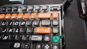 重力星球机械键盘 破茧75配列电竞游戏无线有线蓝牙三模gasket客制化金属带脚键盘 GS K1 PRO炽热橙 实拍图