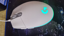 罗技（G）G102 有线游戏鼠标 白色 RGB灯效 吃鸡鼠标 绝地求生 轻量化设计 G102第二代 实拍图
