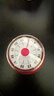 多利科（Dretec）日本计时器厨房定时器机械吸冰箱时间计时器时钟闹钟提醒器正红色 实拍图
