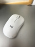 罗技（Logitech）M221 轻音鼠标 无线鼠标 办公鼠标 对称鼠标 带无线微型接收器 米白色 实拍图