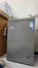 美的（Midea）100L单温家用冰柜减霜冷藏冷冻柜两用小冰柜一级能效节能冷柜小型冰箱BD/BC-100KMF(E)国家补贴 实拍图