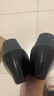 宜品达面试鞋女公务员黑色工作鞋久站不累上班职业静音高跟鞋粗跟皮鞋夏 【黑色】公务员专用面试鞋 3cm 38 【HR推荐款】脚胖建议拍大一码 实拍图