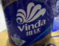 维达（Vinda）有芯卷纸 蓝色经典4层200克*10卷 厚韧大分量 卫生纸厕纸 卷筒纸 实拍图