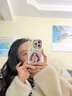 圣图朗新款17苹果16多巴胺女孩iphone15promax可爱14plus手机壳12卡通11高级感XS全包液态硅胶软13防摔套 液态硅胶-捧花女孩-古董白  iPhone 16 pro max 实拍图