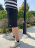 安踏（ANTA）速干裤丨运动短裤男夏季冰丝凉感五分裤男士吸湿跑步训练休闲裤子 【吸湿速干科技】基础黑7501-3 XL (180) 实拍图