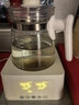 小壮熊 全玻璃恒温壶 恒温调奶器冲奶水壶 保热冲泡暖奶暖烧水壶 白1.5L 实拍图