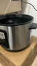 奥克斯（AUX）电饭煲 微压电饭锅 老式直身宿舍蒸米饭4L米饭锅大容量煮饭锅带蒸笼3-4人用 WZA-0402 实拍图
