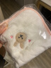 【洁丽雅同厂】婴儿刺绣小方巾超柔新生宝宝儿童洗脸巾24*24cm 体验装1条 实拍图