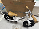 永久儿童平衡车1-3-6岁宝宝滑步车滑行车无脚踏男孩生日礼物12寸白色 实拍图