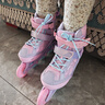 迪卡侬儿童可调节安全舒适轮滑鞋梦幻独角兽体育课必备 4265913 实拍图