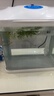 森森（SUNSUN） 鱼缸水族箱金鱼缸带灯鱼缸过滤器玻璃鱼缸桌面鱼缸 白色 高清玻璃HR-230（不带18件） 实拍图