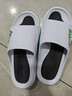 回力运动拖鞋男浴室内户外减震防滑厚底凉拖鞋HL39651白黑色40-41码 实拍图