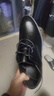 孚尼奴皮鞋男正装年轻人休闲商务男士工作鞋英伦风青年西装黑色男鞋 商务黑（高阶版） 鞋底有改进 44 实拍图