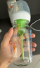 布朗博士防胀气奶瓶新生儿专用(0-3月玻璃150ml+3-6月PPSU270ml)萌兔长鹿 实拍图