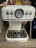 小熊（Bear）咖啡机 家用小型半自动意式 胶囊可用冷热双萃20Bar泵压 压力计 自动打奶泡 小白咖E12S7 实拍图