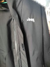 JEEP冲锋夹克衣男女同款三合一两件套保暖防风加绒外套 幻影黑 L 实拍图