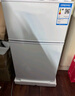 新飞（Frestec）小冰箱 冰箱小型双开门 迷你双门家用宿舍租房冷藏冷冻电冰箱节能省电 48L白【一级能效+租房神器】升级款 实拍图