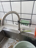 京东京造 厨房水龙头304不锈钢双水花360°旋转冷热双控适用于水槽洗菜盆 实拍图