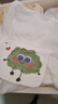 十月结晶汗巾隔汗巾吸汗巾幼儿园垫背巾儿童汗巾隔汗巾3条 果蔬绘绘24*32 实拍图
