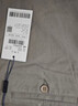 与狼共舞【品质棉】商务休闲通勤裤子弹力男士休闲长裤 211灰绿 31  实拍图