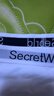 SecretWorld内裤女士100%纯棉加长档10a抑菌全棉a类无痕性感低腰运动风三角裤 实拍图