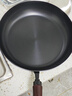 阎铁匠章丘平底锅煎锅无涂层家用铁锅烤肉煎锅牛排锅煎蛋锅老式熟铁28cm 实拍图