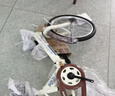 EG7折叠自行车成人女超轻便携单车变速大人迷你小型轮20寸男学生 免安装|旗舰单速【复古黄】 20英寸【适合身高:140-160CM】 实拍图