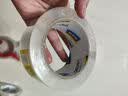 得力(deli)高品质高透明封箱胶带+封箱器 家庭胶带套装48mm*60y*2卷 30312 实拍图