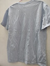 【京东直采】210g纯棉 圆领短袖t恤男 打底内搭卫衣秋冬服饰5折 冰川蓝（短袖） 2XL （140-155斤） 实拍图