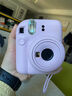 INSTAX富士instax立拍立得 一次成像相机 miniSE（mini7+升级款）蓝色 实拍图