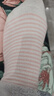 莫代尔无骨春夏袜子女棉质弹力条纹松口月子袜清爽亲肤舒适透气堆堆袜 实拍图