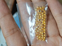 胜恋【胜恋】胜恋金珠999足金小珠子黄金硬金转运珠子隔珠古法珠手链 999足金3mm古法金珠 多颗混发0.05g 实拍图