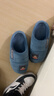 大嘴猴（paul frank）棉拖鞋男士秋冬季室内家居拖鞋毛绒保暖厚底棉鞋男款深蓝290PF607 实拍图