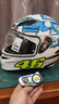 AGV K1S头盔K1摩托车机车全盔四季通用全覆式跑盔男女广角通风透气3C K1S-ROSSI WIN TEST 2017 L（适合57-58头围） 实拍图