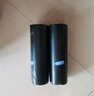 e洁抽绳垃圾袋黑色45*50cm240只1.3丝家用手提穿绳免撕塑料袋加厚 实拍图