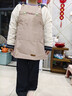 光多拉防水围裙厨房防油污家用做饭无袖工作服男士女士通用家务清洁粉色 实拍图