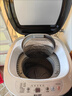 智洁小天使婴儿迷你洗衣机3.5kG高温煮洗全自动洗衣机宝宝小型儿童带智能烘干杀菌除螨洗烘一体机家用 3.5KG白色+全国联保+智能烘干 洗烘一体 实拍图