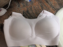 ubras虞书欣同款无尺码内衣女无痕隐形3A抗菌无钢圈文胸罩冷桃粉常规版 实拍图