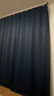 京东京造高精密藏青窗帘 99%全遮光窗帘布卧室客厅遮阳挂钩式 宽3*高2.7米 实拍图
