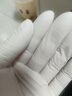医用丁腈手套一次性无粉乳胶橡胶医疗外科手术检查家务食品级专用 【医用级】白色丁腈 100只/盒 S码（小号） 实拍图