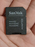 闪迪（SanDisk）256GB TF(MicroSD)内存卡 4K极速金卡A2 V30 U3行车记录仪 运动相机无人机 监控存储卡 读190MB/s 实拍图