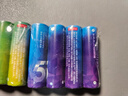 京东京造 5号电池40节彩虹装 五号电池碱性超性能无铅无汞 适用血压计/血糖仪/指纹锁/遥控器/儿童玩具 实拍图