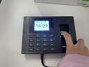 得力考勤机指纹打卡机 1200枚指纹免软件免网络 蓝牙连接微信小程序管理 三步设置自动生成报表 3960W 实拍图