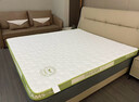 红蜻蜓（RED DRAGONFLY）乳胶床垫1.5米x2米记忆棉海绵软垫子家用卧室榻榻米褥子租房专用 印花双拼-白绿【厚约6cm】 双人床-150x200cm【不易塌陷】 实拍图