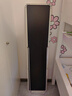 镜子全身镜家用落地试衣镜壁挂卧室贴墙穿衣镜网红ins立体落地镜 34*146月光白-壁挂落地两用 实拍图