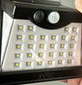 雷士（NVC）太阳能灯壁灯感应户外家用庭院灯农村室外LED投光灯光控+人体感应 实拍图