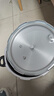 双喜高压锅铝合金燃气电磁炉通用防爆家用压力锅28CM/11.5L【蒸格款】 实拍图