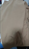 真维斯（Jeanswest）长袖t恤男装秋冬季款保暖内搭打底衫双面加绒纯色男士长袖上衣服 卡其 纯色 L 【亲肤保暖】 实拍图