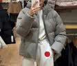 优衣库无缝羽绒连帽外套女装外套夹克487410 478577 478577/01乳白色 XS 实拍图